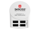SKROSS Adaptateur de charge 4xUSB-A max. 5V/4.8A bl