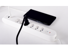 Steckdosenleiste IQ PRO 6xT13 + 1xUSB-A 18W + 1xUSB-C PD 20W 3m ws