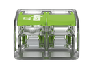 WAGO Borne à fiche COMPACT Green Range 2x 0.14-4mm² avec levier de commande