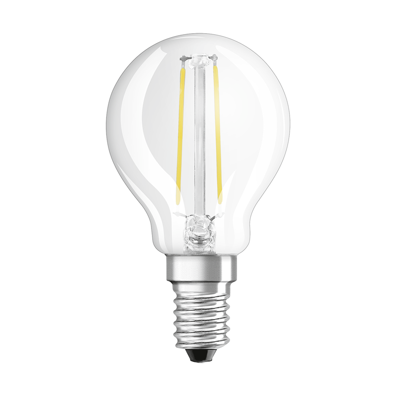 Osram LED Superstar Retrofit Cl. P Filament E14 240V 2.8W (25W) 250lm WW