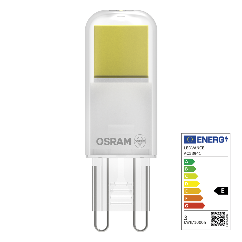 Osram LED Pin G9 240V 2.6W 320lm WW