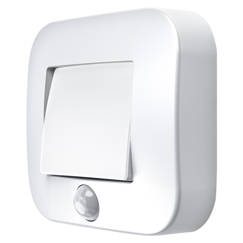 NIGHTLUX Hall PIR veilleuse avec interrupteur pour mode auto et marche/arrêt