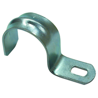 Brida di metallo M16 zincato semplice <br>20 pezzi