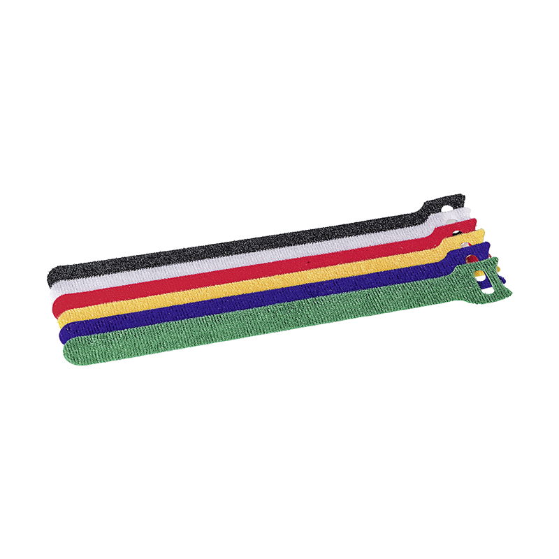 Fascetta con chiusura a strappo 6 pz. assortito 16/32/210mm