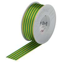 Bande autocollante jaune-vert, B 15mm, H 0.15mm, L 10 m