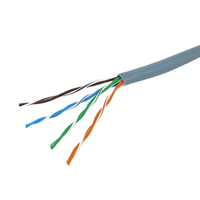 Netzwerkkabel Cat 6 ungeschirmt orange Spule 100m