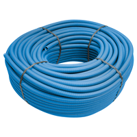 THFW-G M40 à 25m bleu tube rainuré gliss PP sans halogène