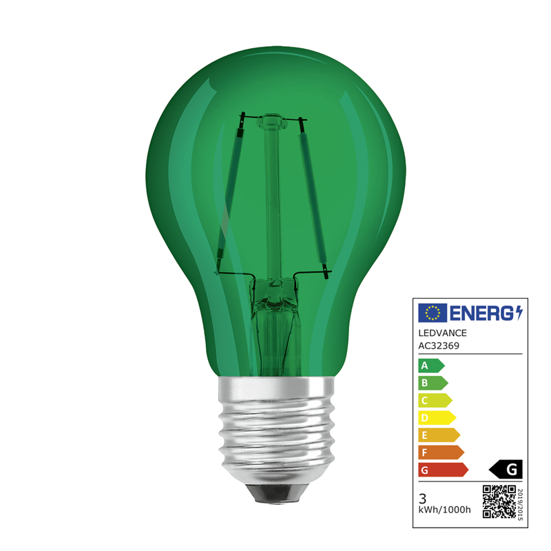 Osram Star Deco Classic A E27 240V 2.5W 45lm vert