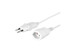 Prolunga elettrica e spina pieghevole Td 3G1.0mm² 5m T12-T13 IP20 bi