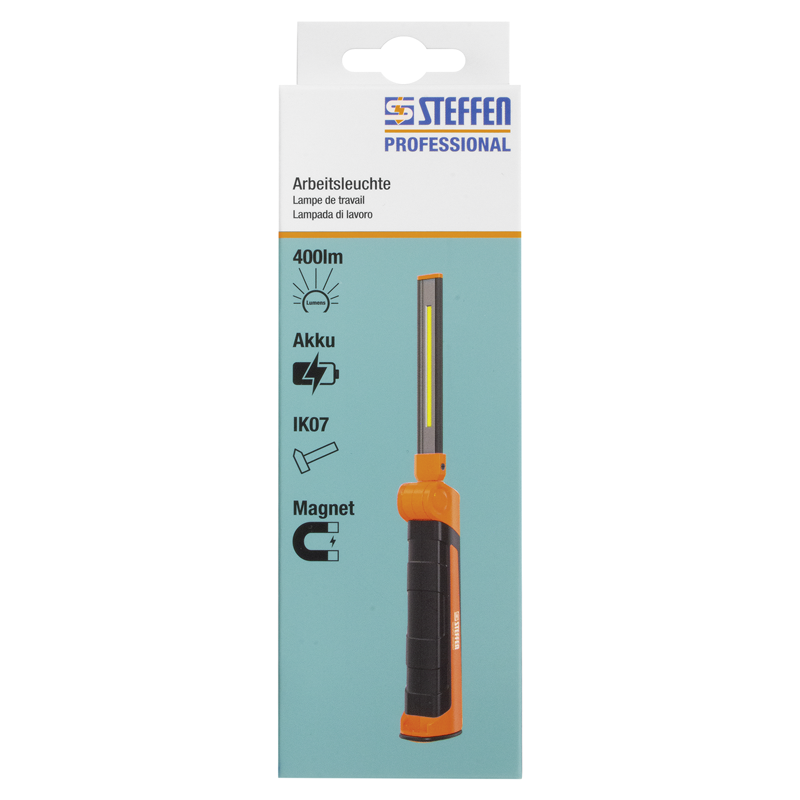 LED Akku-Arbeitsleuchte  3.3W IP20 180° drehbar