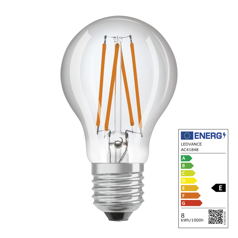 Osram LED Star Classic A E27 240V 7.3W 806lm WW