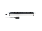 Steckdosenleiste ALU MODULAR PDU 1HE 6xC19 3m si/sw