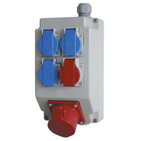 Tabl.de distribution de 07 3204 avec: Presse étoupe M25 ser.