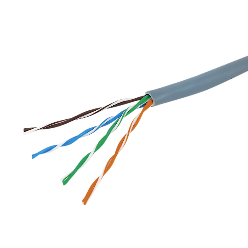 Netzwerkkabel Cat 6 ungeschirmt orange Spule 100m