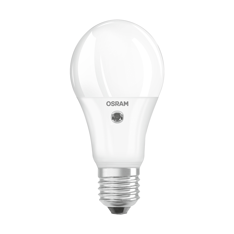 Osram LED STAR+ Daylight Sensor Classic A E27 240V 9W 806lm WW