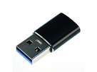 Adapter USB-A zu USB-C (USB 3.1) max. 5-20V/3A sw