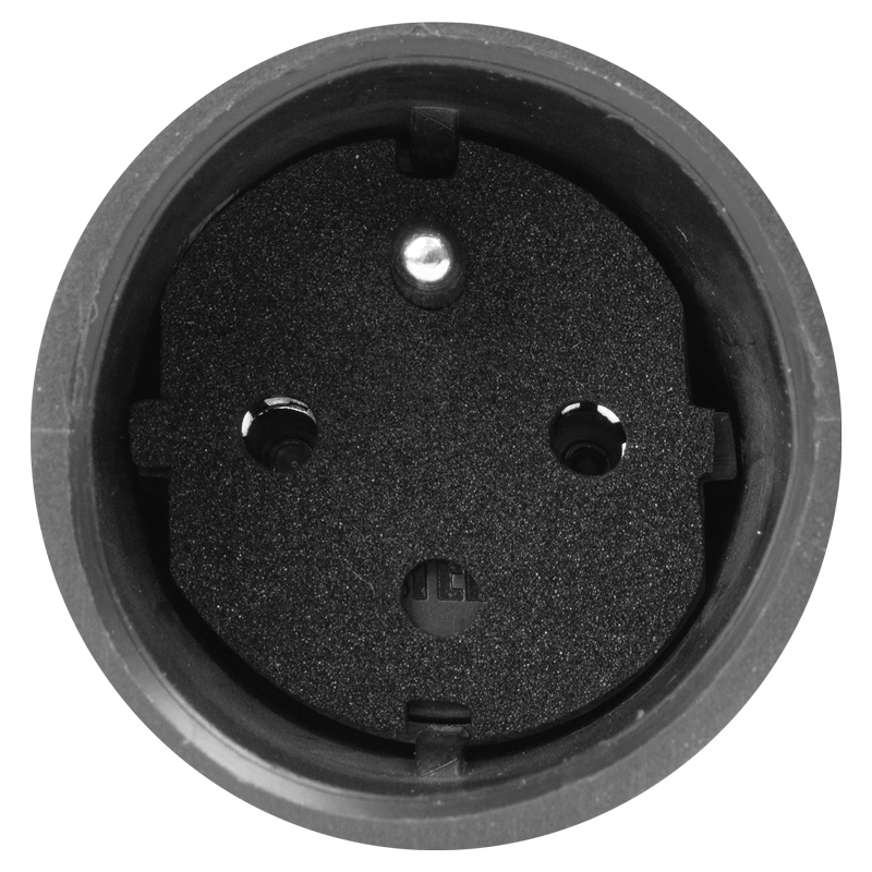 FIX Adapter Deutschland CEE7/7 - Schweiz T12 3-polig sw