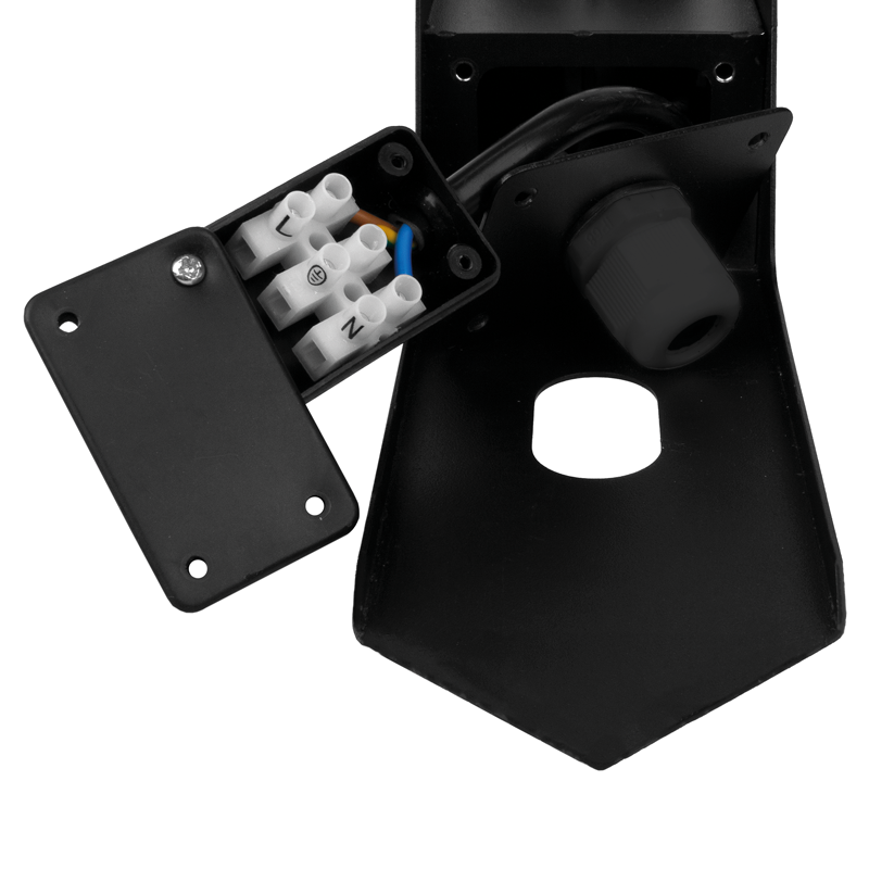 GardenLine Steckdosen-Erdpfahl 2xT13 IP55 mit Schutzschalter inkl. 5m Kabel