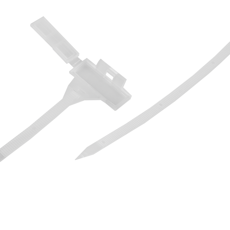Attaches-câbles avec champ d'étiquette nature 160mm x 5.0mm, Pack à 20 pcs.