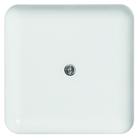 Rosetta da soffitto bianco 86x86x13mm per avvitare