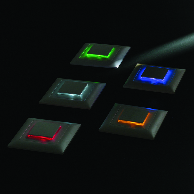 EDIZIOdue Interrupteur à enc. SCH6 lumineux (LED bleu, orient.) bl