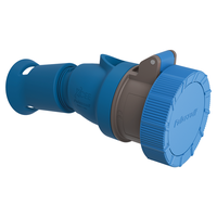 CEE Kupplung 16/3 230V 6h vernickelt