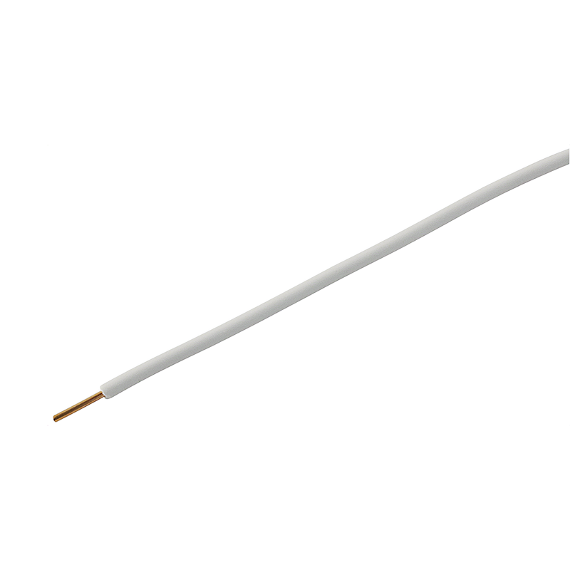 Fil-T 1.5mm² blanc bague 100m
