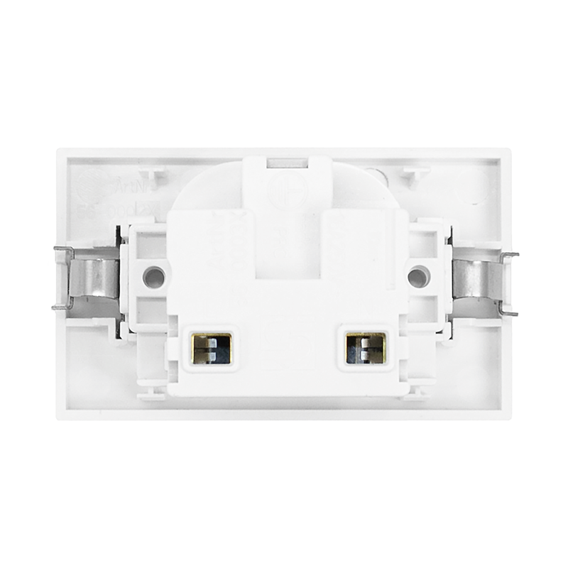 FLF Prise 1xT23 (16A/250V) avec bornes à fiche Gr.1 bl