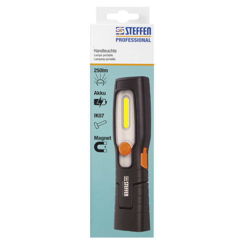 LED Akku-Handleuche 2.5W IP20 180° drehbar