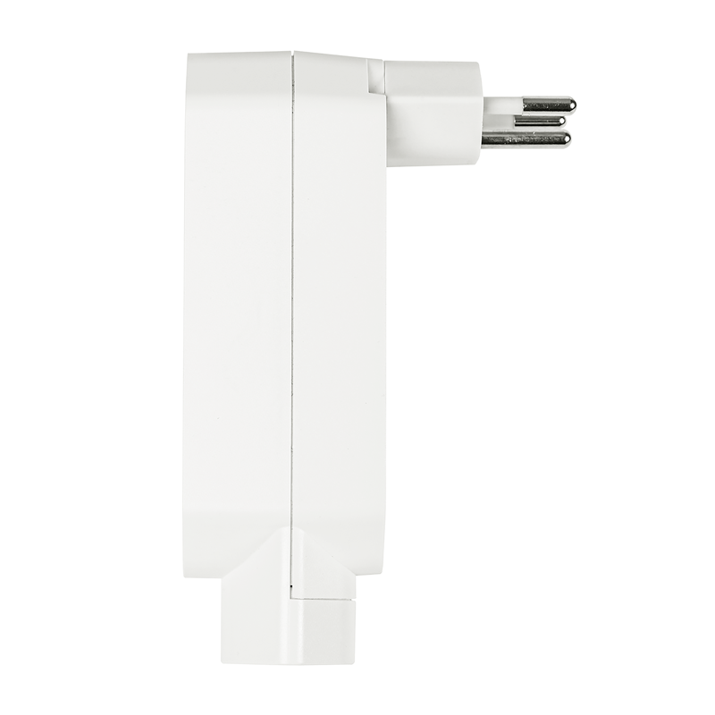Mehrfachadapter MANTA 3+1xT13 drehbar 320° ws