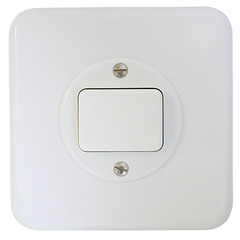 MICA UP-Druckschalter SCH3 ws