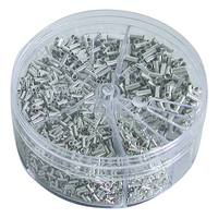 Assortiment d'embouts non isolés assortis UE 1900 pcs.