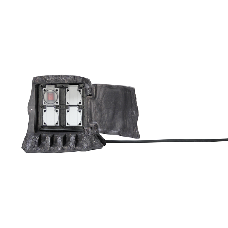 GardenLine tronc d'energie 3xT13 avec breaker switch 3m T12