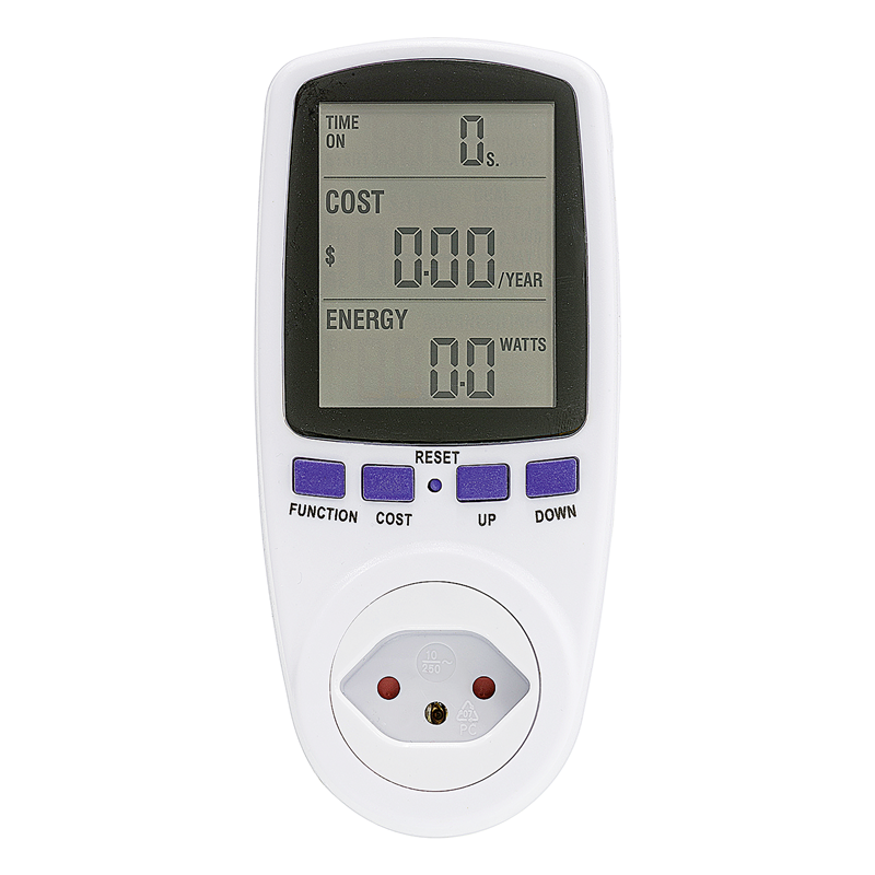 Energiemessgerät digital T12/T13 (Messfunktionen: V/A/Hz/W/kWh/PF) ws