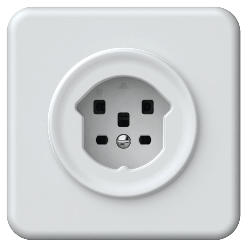 ORIGIN UP-Steckdose 1xT25 (16A/400V) ws