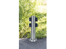 GardenLine colonne d'énergie Inox avec 4xT13 IP55
