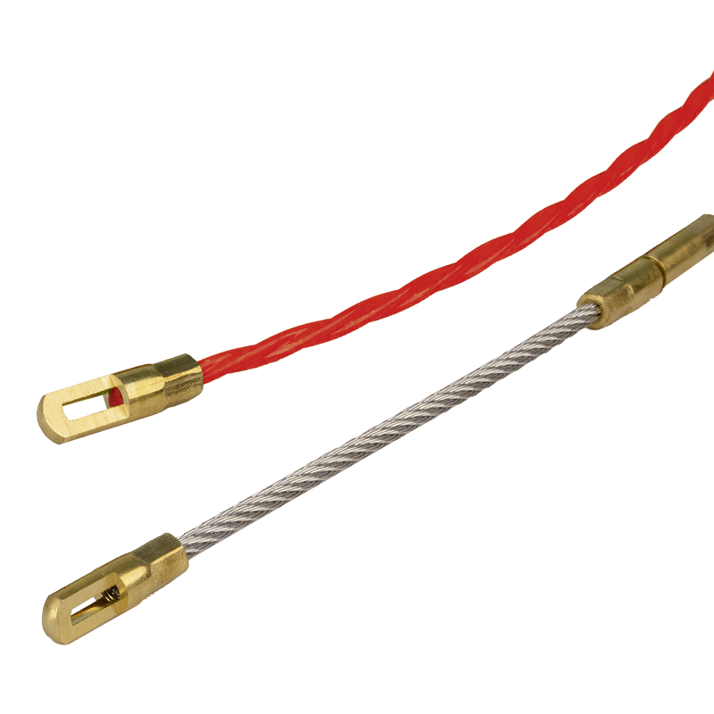 Tire-fil PROFFESSIONAL 30m Ø 4mm avc ressort de recherche + jeu d'accessoires rg
