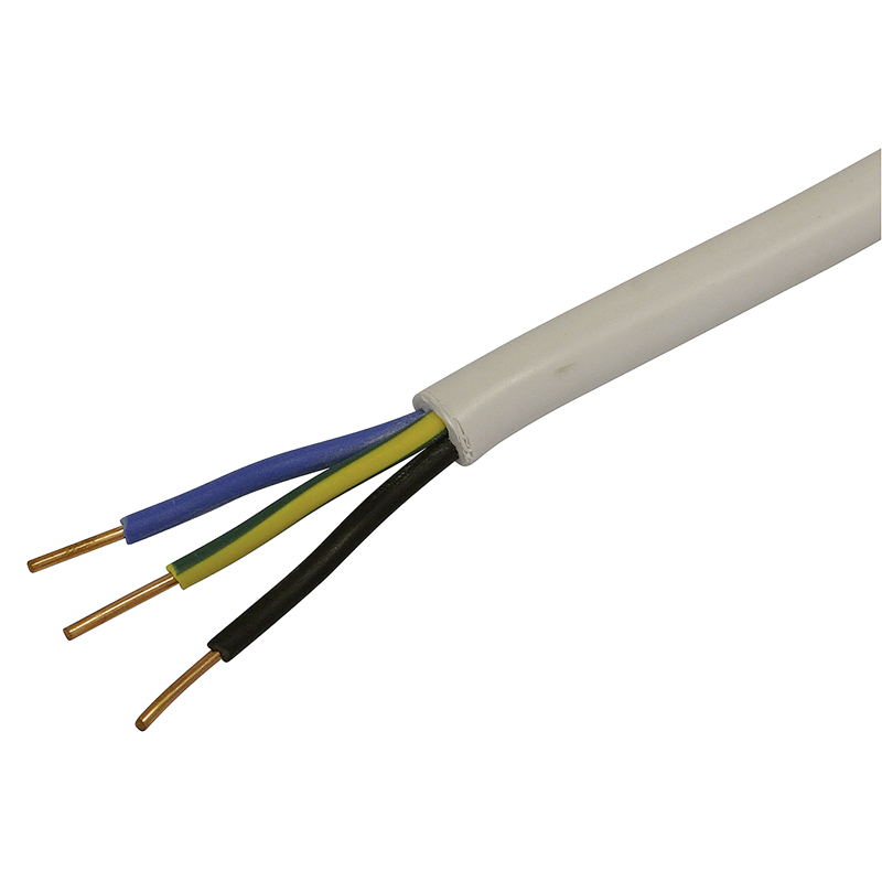 Cavo VG FE 0 3x2.5mm² LNPE grigio anello 25m