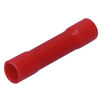 Connettore di giunzione completamente isolato 0.25-1.5mm2 PU rosso 5 pz.