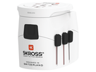 SKROSS Adapt. de voyage PRO Monde - Monde + 2xUSB-A 3 pôles max. 7A avec fusible