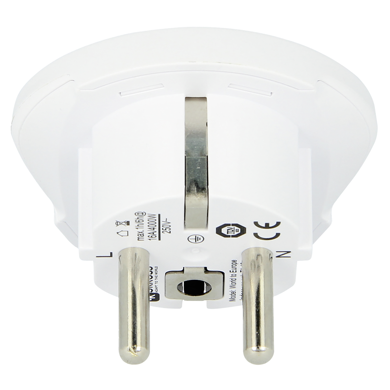 SKROSS Reiseadapter World - Europa 3-polig max. 16A ws