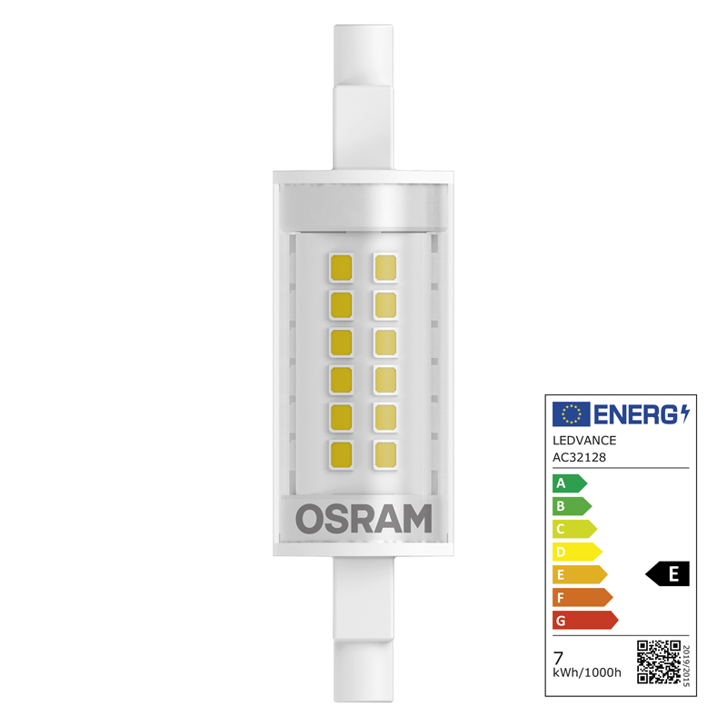 Osram LED Line R7s 240V 7W 806lm WW