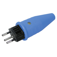 Fiche en mat. TPE T12 p.i. bleu clair sans EAN