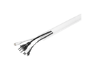 Round canale per cavi semirotondo 50x13mm barra 1m autoadesiv