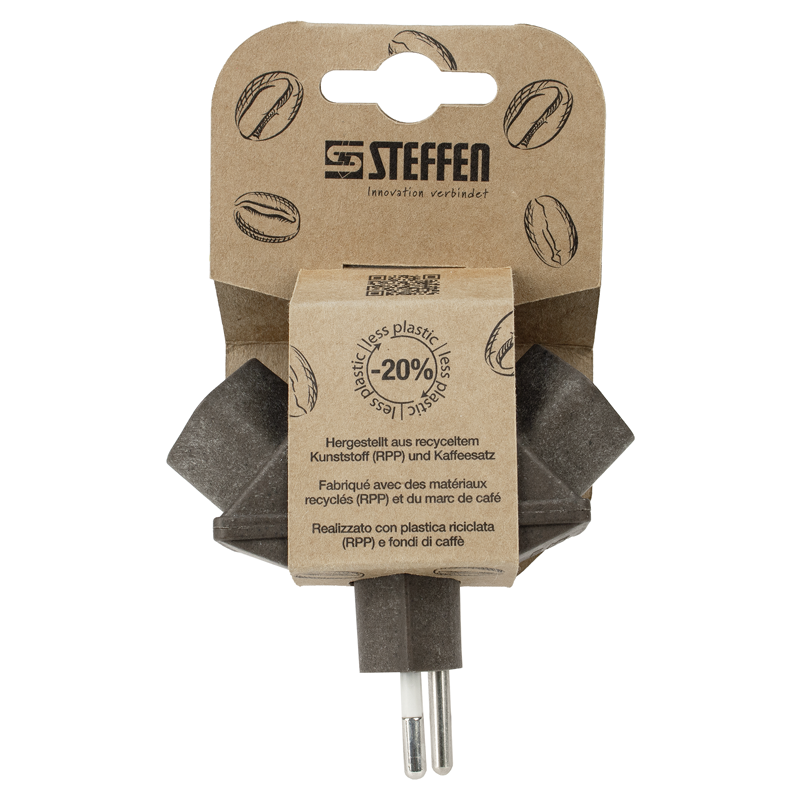 Mehrfachadapter COFFEE sternförmig 3xT13 br