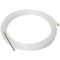 Tire-fil en nylon 25m Ø 4mm avec ressort de recherche tr
