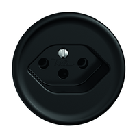 STANDARDdue Abdeckplatte Steckdose 1xT13 sw