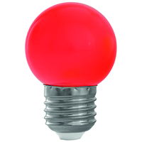 GardenLine LED Lampe rot 1W E27