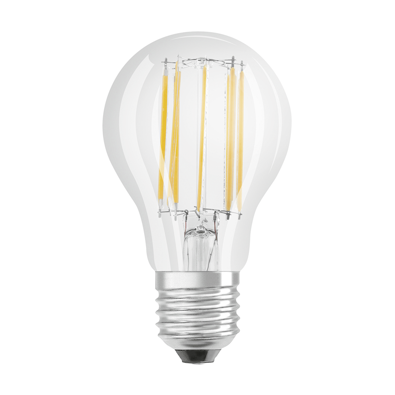 Osram LED Retrofit Classic A Filament E27 240V 11W (100W) 1521lm chiaro WW