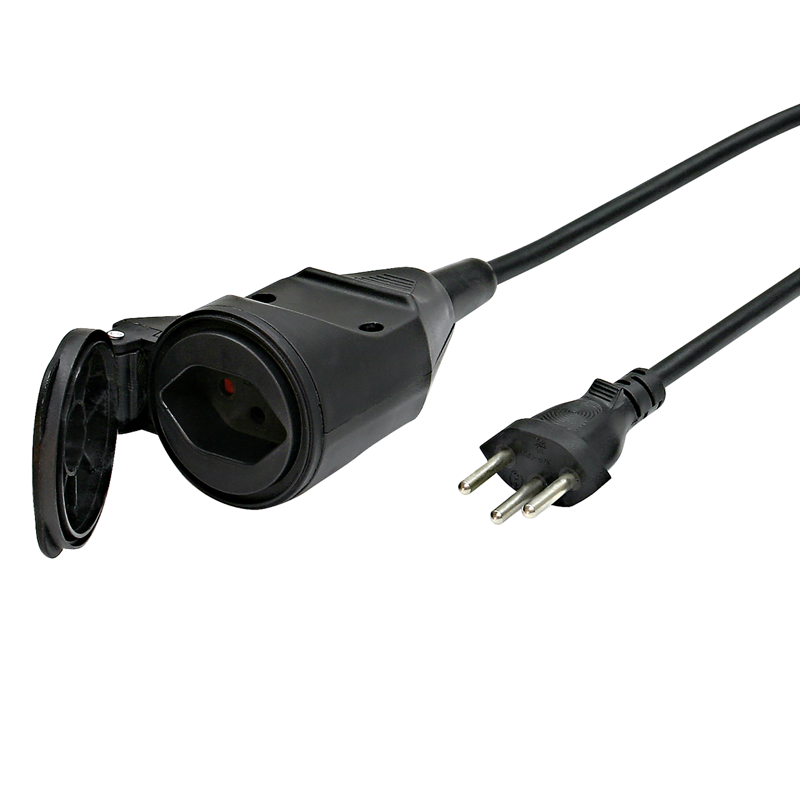 Verlängerungskabel GdV 3x1mm2 5m T12-T13 sw